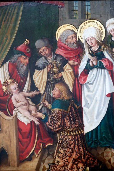 Circoncisione di Cristo (dettaglio) da Unknown